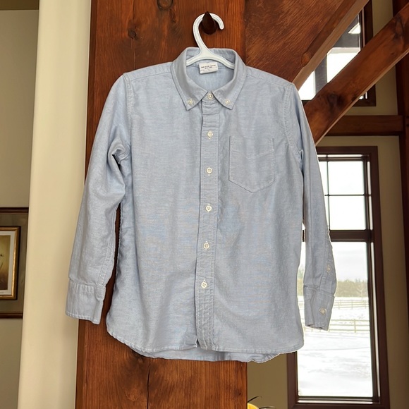 Gap Kids Organic Cotton Uniform Oxford Shirt - Picture 5 of 7